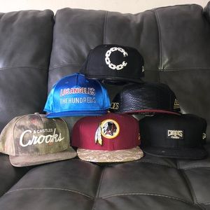 Hat Lot with Case Crooks Hundreds Goods